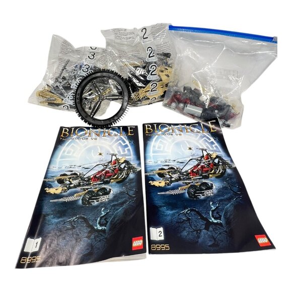 LEGO Bionicle Thornatus V9 8995 NO BOX Partially Incomplete? READ Replacements - Picture 2 of 10